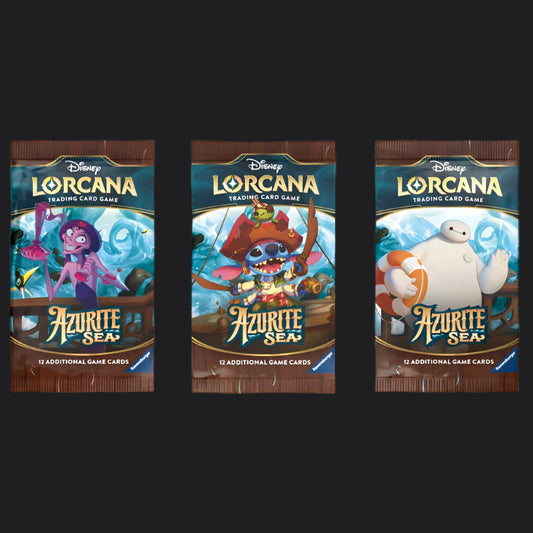 Disney Lorcana TCG Azurite Sea Set 6