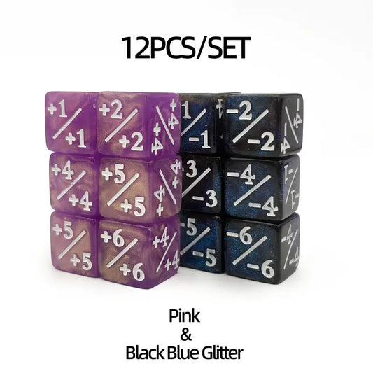 High-Quality Acrylic Two-Tone MTG Dice Counter