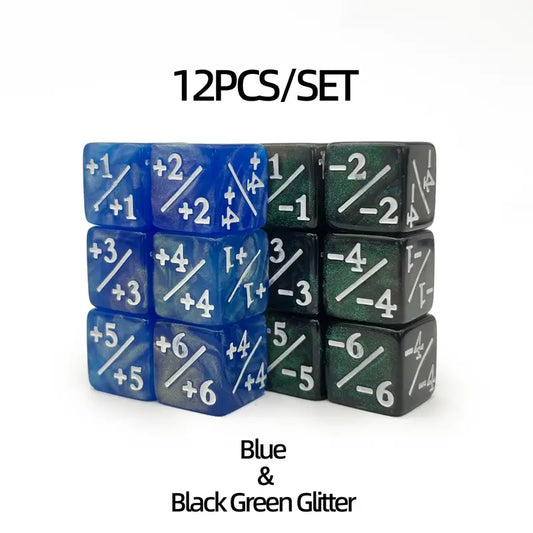 High-Quality Acrylic Two-Tone MTG Dice Counter