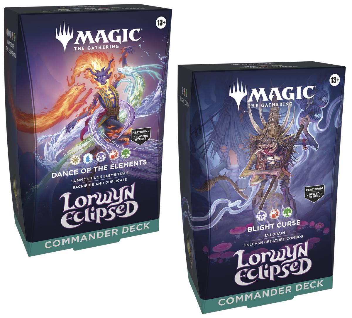 Lorwyn Eclipsed Commander Decks