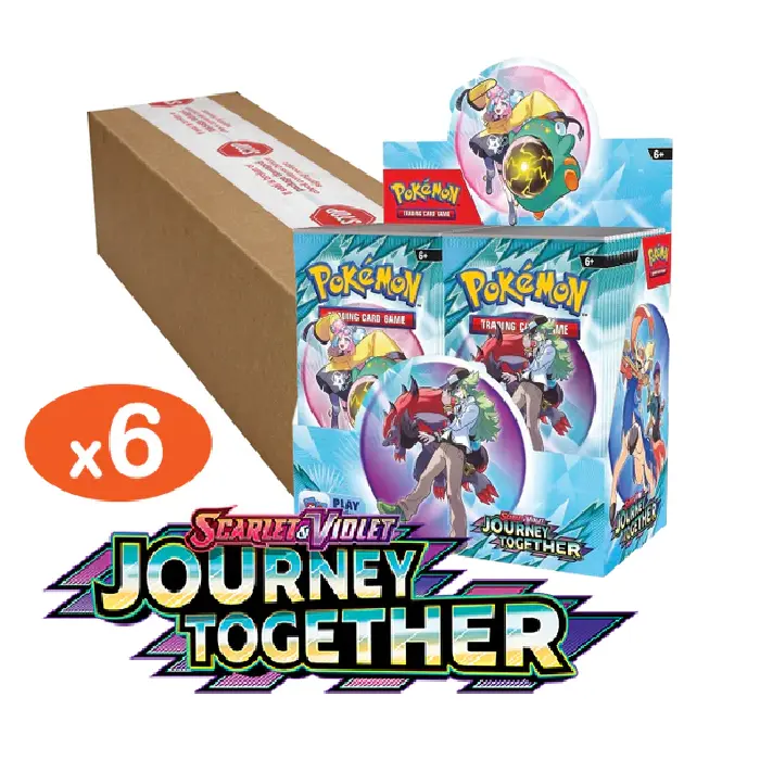 Pokemon Scarlet & Violet Journey Together Booster Box (Case of 6)