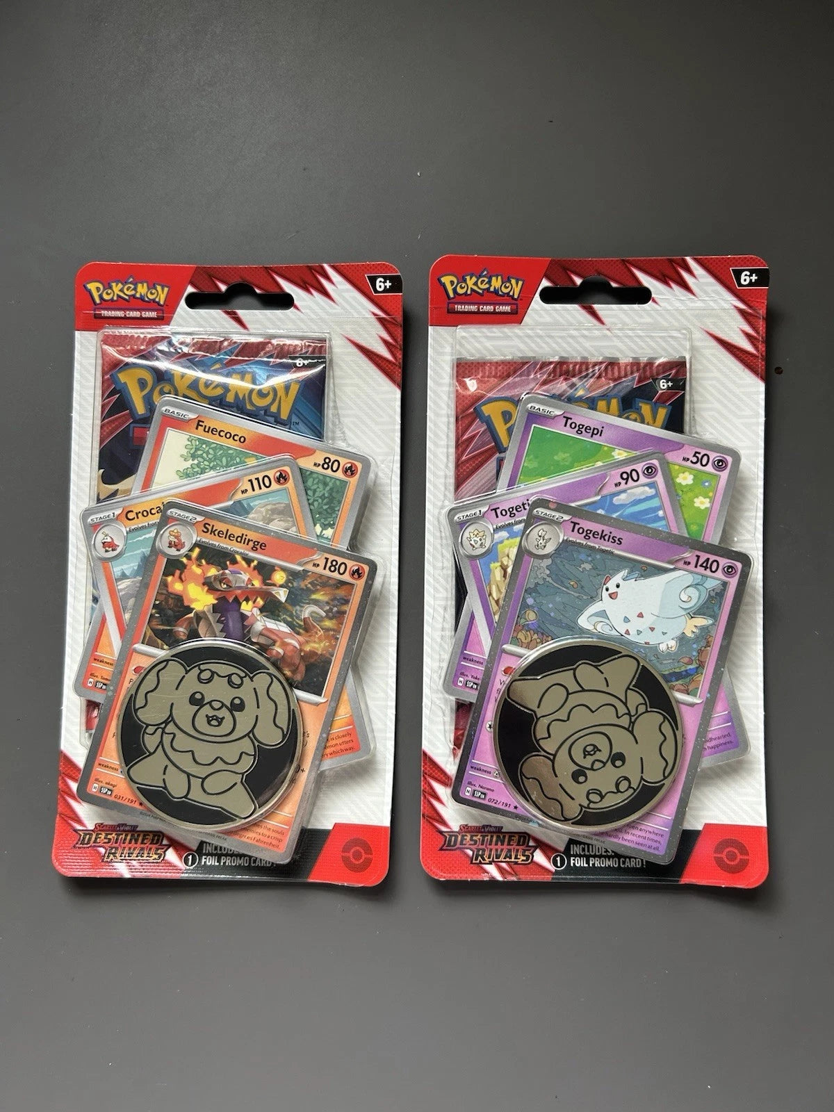 Scarlet and Violet Destined Rivals Single Blister