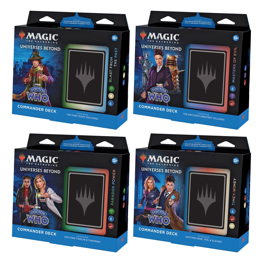 Magic the Gathering Universes Beyond: Doctor Who Commander Decks