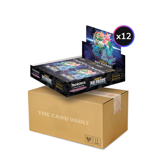 Palworld Official Card Game - Dawn of Palpagos - Display Case (12x Booster Boxes)