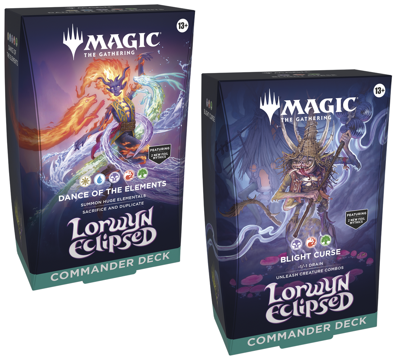 Lorwyn Eclipsed Commander Decks