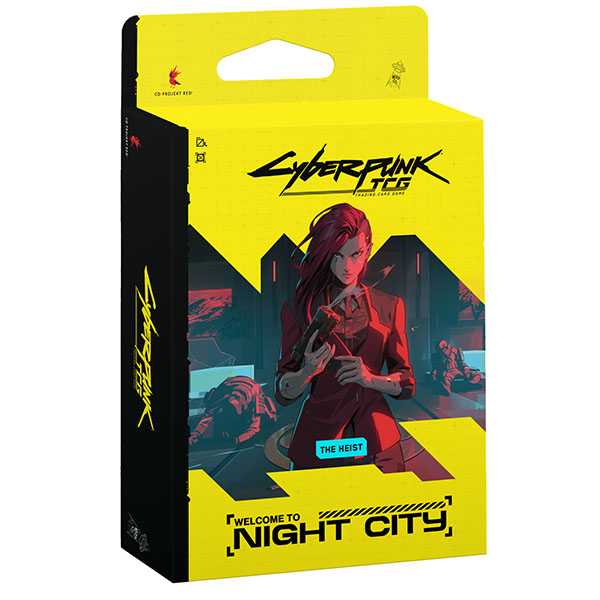 Cyberpunk TCG - Welcome to Night City Starter Deck Display – The Heist - Pre Sale 06/11/2026