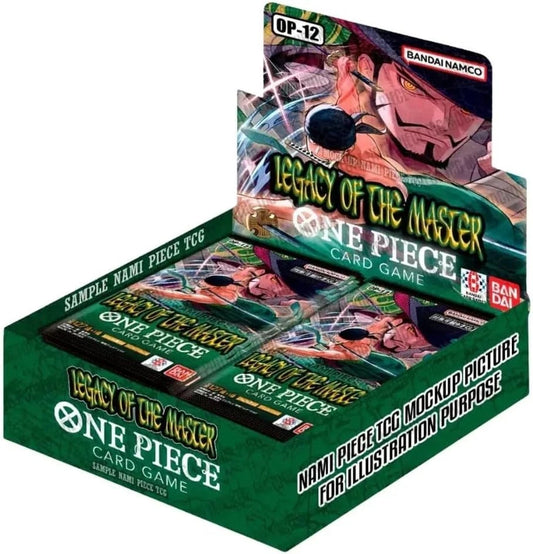 One Piece TCG OP-12: Legacy of the Master – English Booster Pack